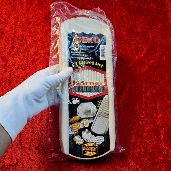 Set 4 four Borner Börner Deco Wave Twin Grater Rosti Swiss Hash Browns Germany - Picture 3 of 16